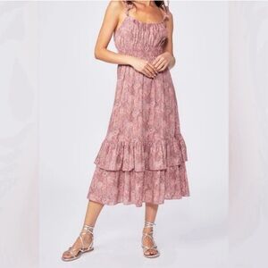 Paige Gisela Floral Dress